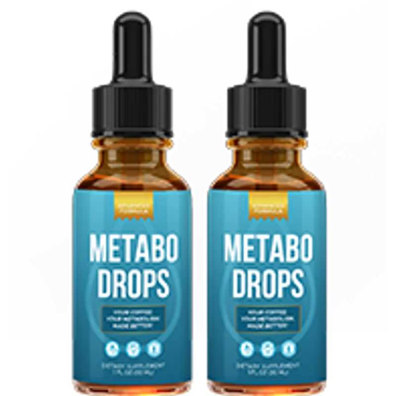 Metabo Drops Weight Management Supplement Bottle (2 Bottle / 60 Day Pack)